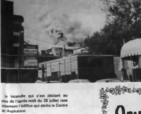 Incendie en 1980