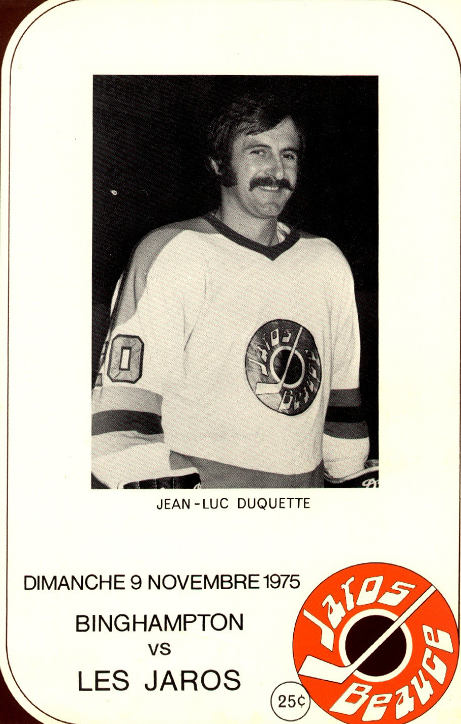 Jean-Luc Duquette en 1975