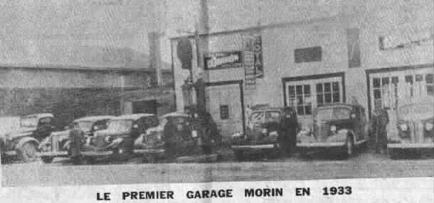 Garage Morin en 1933