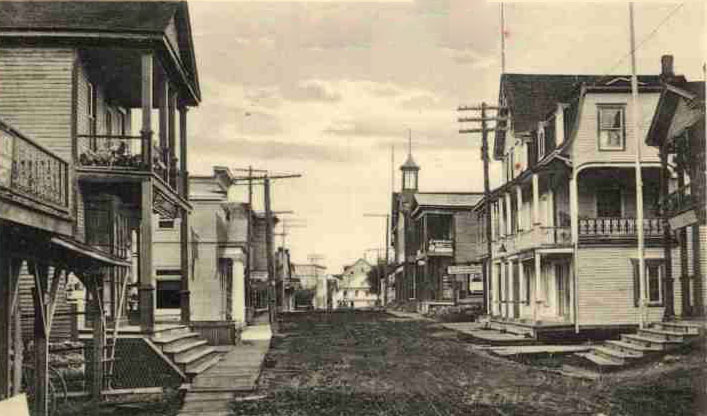 1e avenue dans l'est en 1920