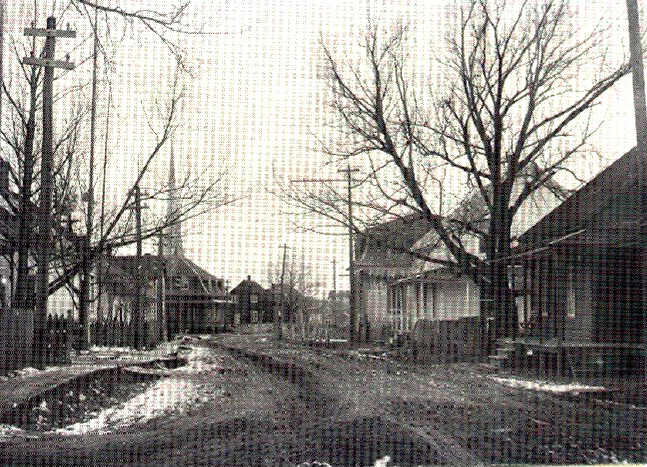 1e avenue ouest en 1917