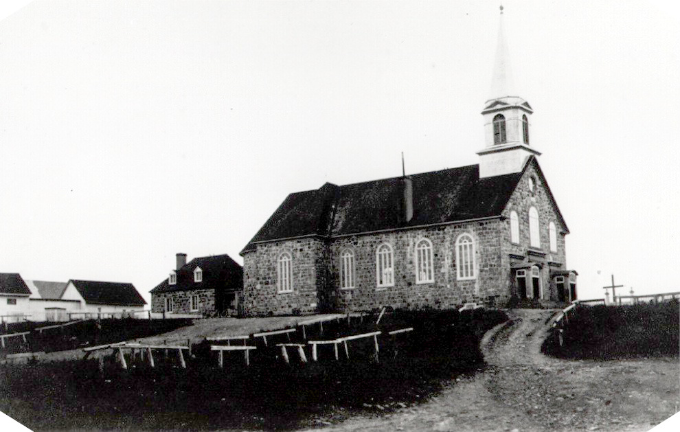 La deuxième église de St-Georges terminée en 1862