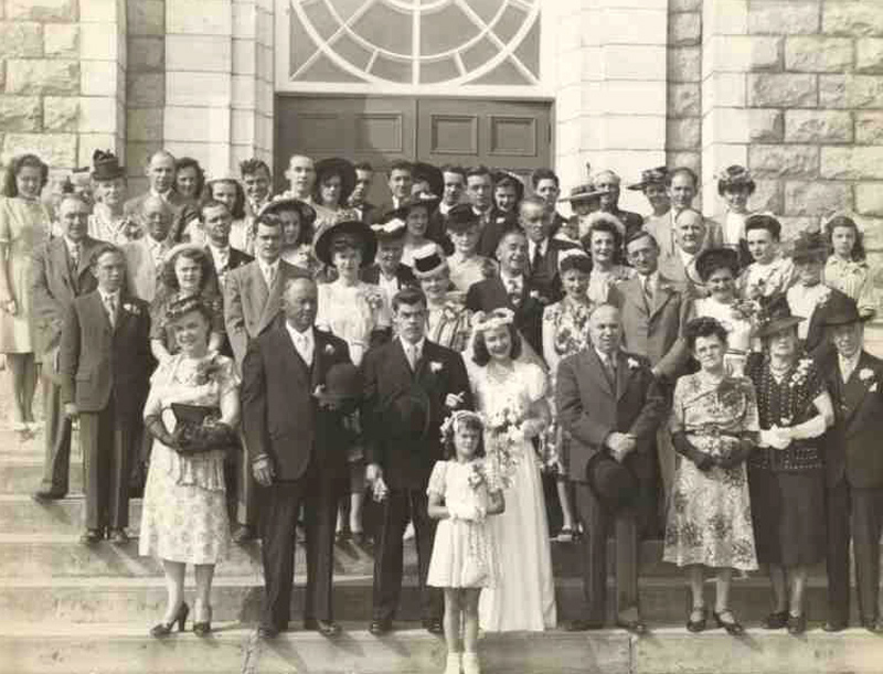 Mariage de Henry Veilleux vers la fin 1960.