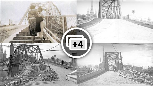 PROMENADE NOSTALGIQUE SUR L'ANCIEN PONT DE FER