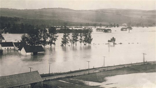 LA PIRE INONDATION DE L'HISTOIRE IL Y A 100 ANS