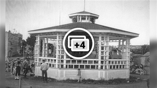 L'ANCIEN KIOSQUE DU PARC BÉLAIR