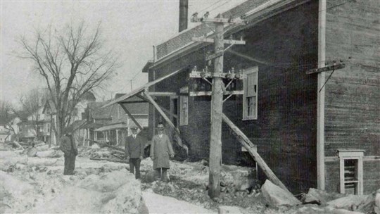 La scierie Isaïe Gilbert & Fils du village Morency