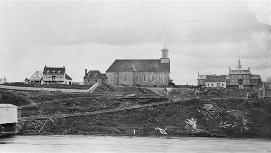 Les anciennes salles paroissiales dans l’ouest