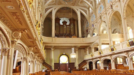 LE SUPERBE GRAND ORGUE DE L'ÉGLISE SAINT-GEORGES