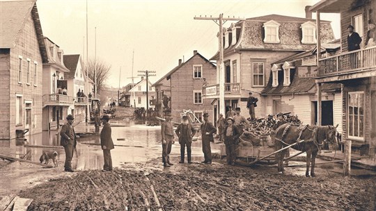 LE MAGASIN GÉNÉRAL DE GEORGES LEMELIN IL Y A PLUS DE 100 ANS