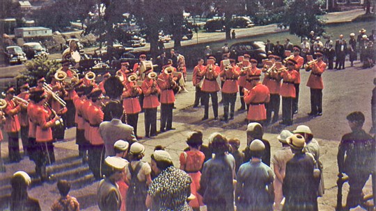 Notre fameuse fanfare d'autrefois