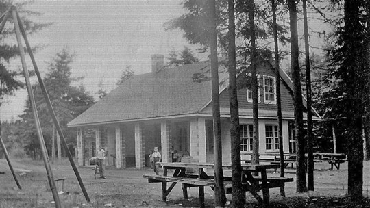 Le camp Jociste, ancêtre du Parc des Sept-Chutes