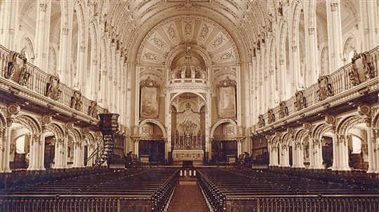 Rénovations majeures à l'église de Saint-Georges en 1967-68