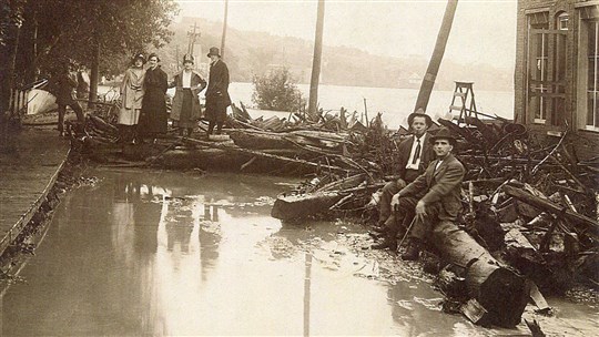 Ils on vécu l'innondation de 1917
