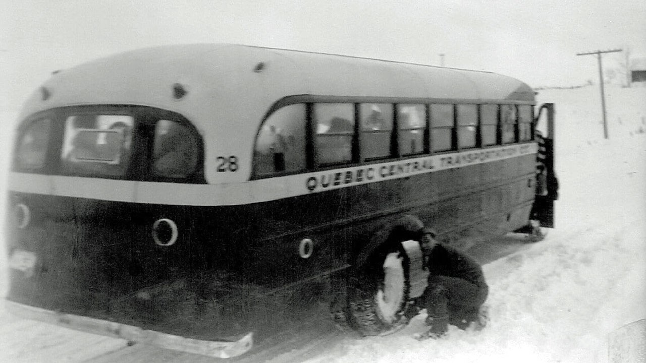 Un service d'autobus à autrefois Pierre Morin