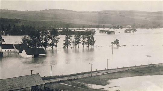 La pire inondation de l'histoire il y a plus de 100 ans