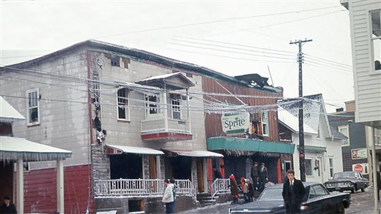 L'ancienne épicerie de Laurent Veilleux dans l'ouest