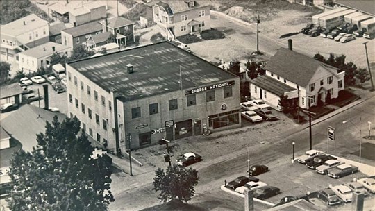Le garage National d'autrefois