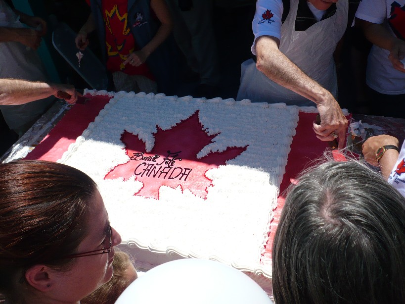 Gâteau de la fête du Canada