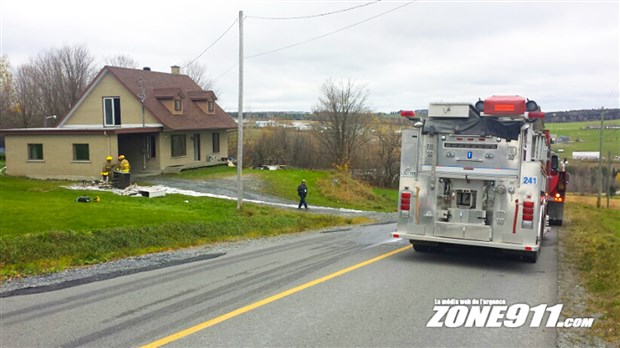 Saint-Elzéar : un incendie ravage le sous-sol d’une résidence