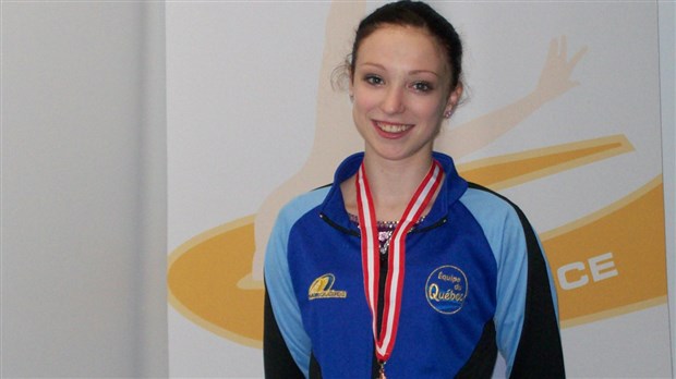 La patineuse Rosalie Chabot se classe troisième au Québec
