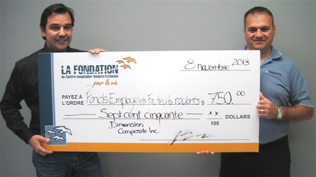 750$ pour la Fondation du Centre hospitalier Beauce-Etchemin