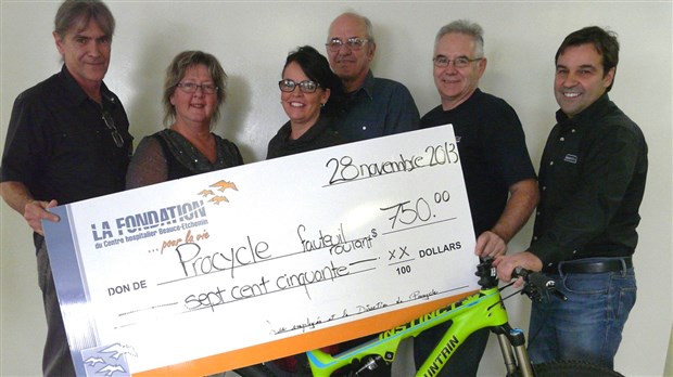 La Fondation du Centre hospitalier Beauce-Etchemin reçoit un don de 750$