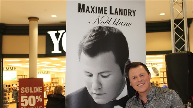 Maxime Landry lance un album de Noël