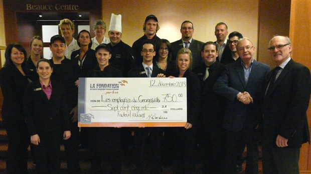 Le Georgesville appuie la Fondation du Centre hospitalier Beauce-Etchemin