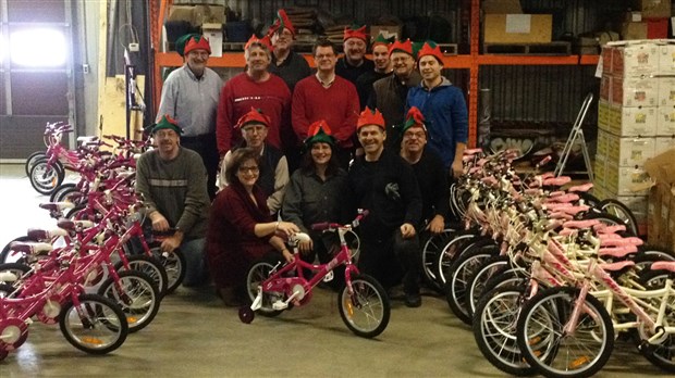 Procycle donne près de 200 vélos pour des jeunes de la région