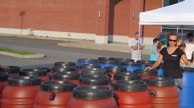 Saint-Georges distribuera des barils récupérateurs de pluie 