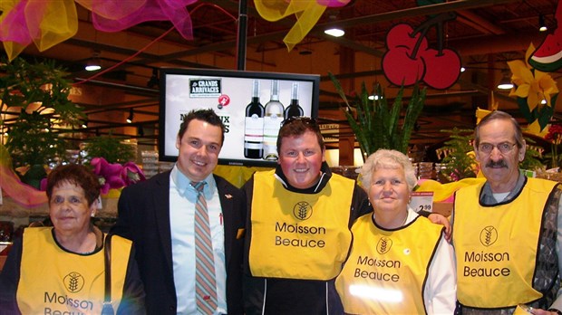 Une bonne récolte à la Grande collecte de Moisson Beauce