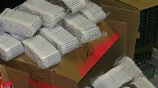 La SQ arrête un cycliste faisant la vente de cigarettes de contrebande