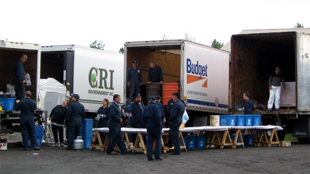 La collecte de la Régie intermunicipale du comté de Beauce-Sud  a lieu ce week-end