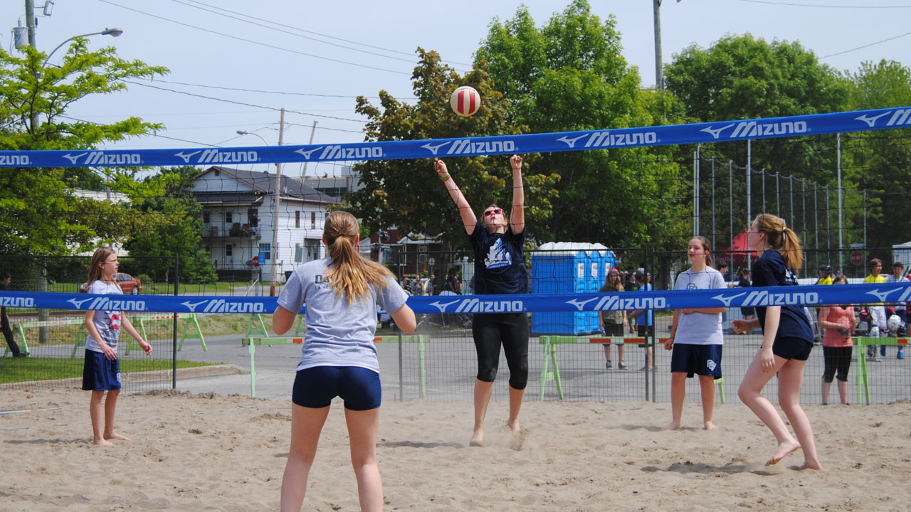 Encore plus d’élèves participent au Festival sportif de SainteMarie