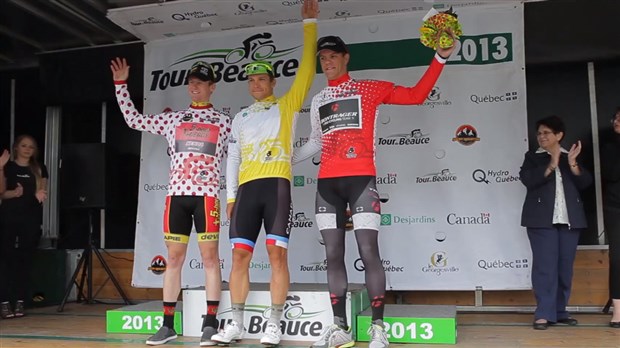 Guillaume Boivin est en jaune au Tour de Beauce 