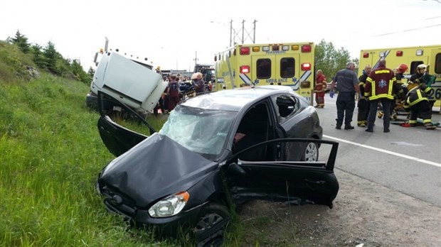 Un accident a fait six blessés à Saint-Joseph