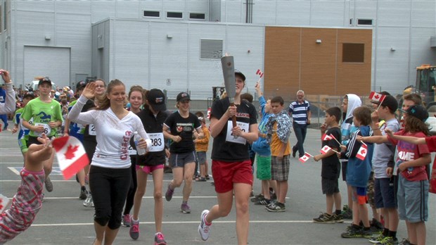 La flamme des jeux d’été du Canada s’arrête à Saint-Georges