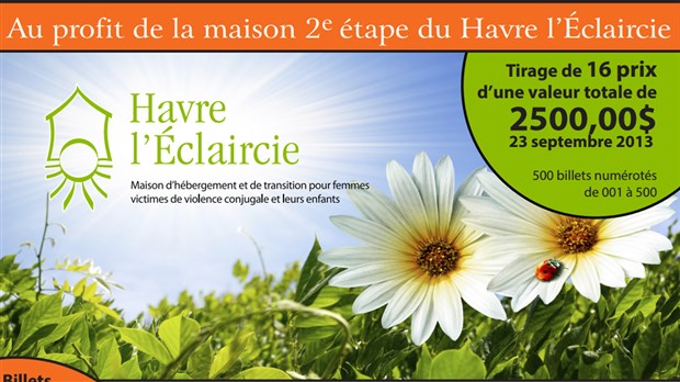 Un tirage pour financer la maison 2e étape du Havre l'Éclaircie