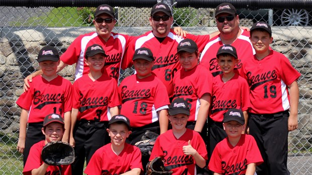 Un premier tournoi pour les Braves Beauce Moustique A
