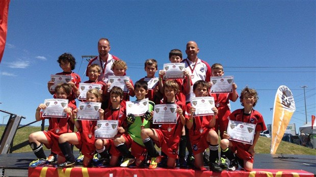 Soccer moins de 9 ans: Beauce-Bellechasse sur le podium