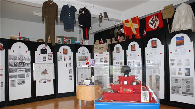 Le patrimoine militaire beauceron en vedette au Centre culturel Marie-Fitzbach
