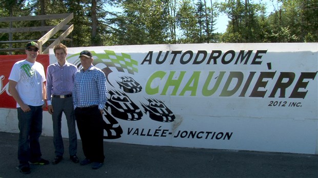 Kyle Busch à l’Autodrome Chaudière