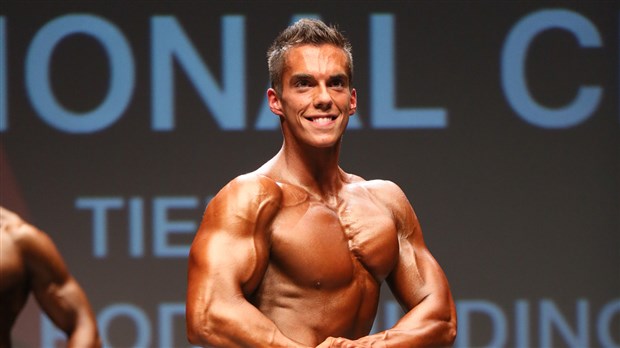Samuel Gagné, champion canadien de culturisme