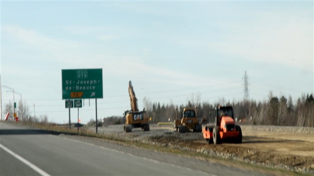 Fermeture de l’autoroute 73 en direction Nord entre Saint-Joseph et Saints-Anges