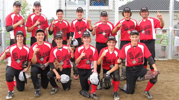 Les Braves Bantam A sont champions provinciaux  