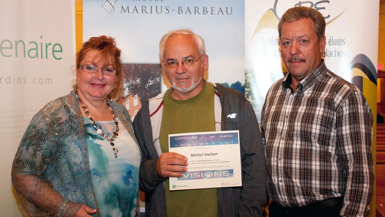 Concours d’œuvres d’art Desjardins les coups de cœur du public sont dévoilés