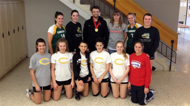 Camp de sélection pour le volleyball civil AAA féminin des Condors Chaudière-Appalaches