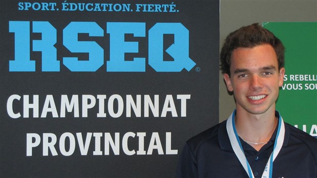 Championnat collégial de golf : une médaille d’argent pour Guillaume Poulin