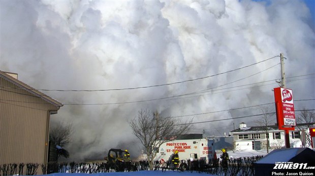 Deux incendies en quelques heures à Saint-Isidore
